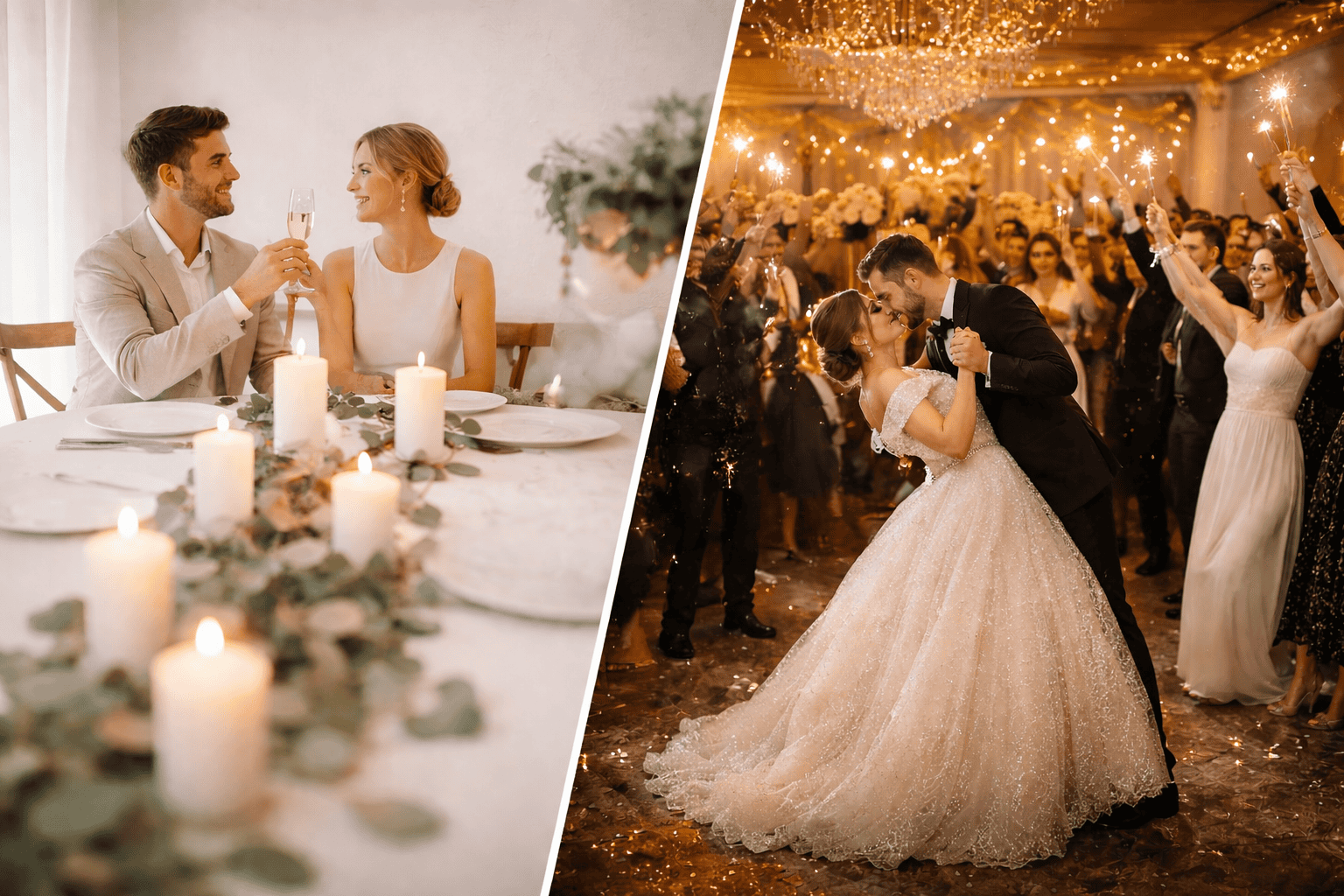 Małe czy duże wesele? Ten quiz pomoże Wam podjąć decyzję