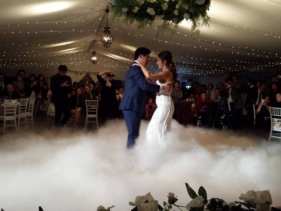 dym na pierwszy taniec