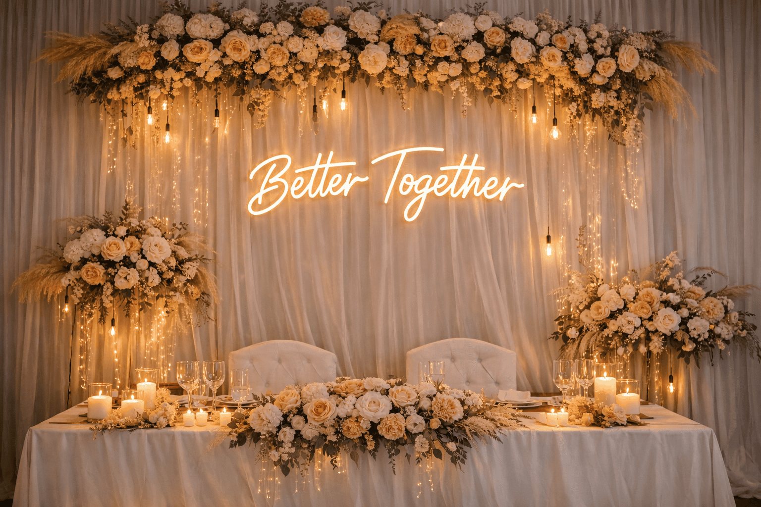 napisy i teksty na scianke weselną