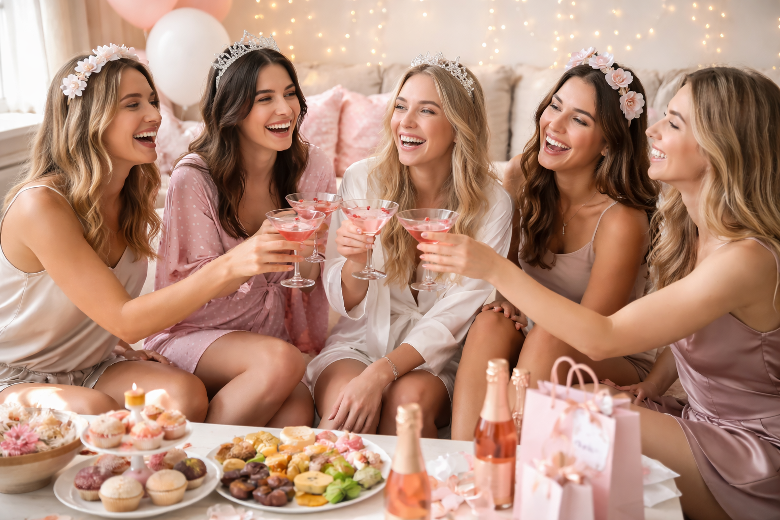 wieczór panieński w domu